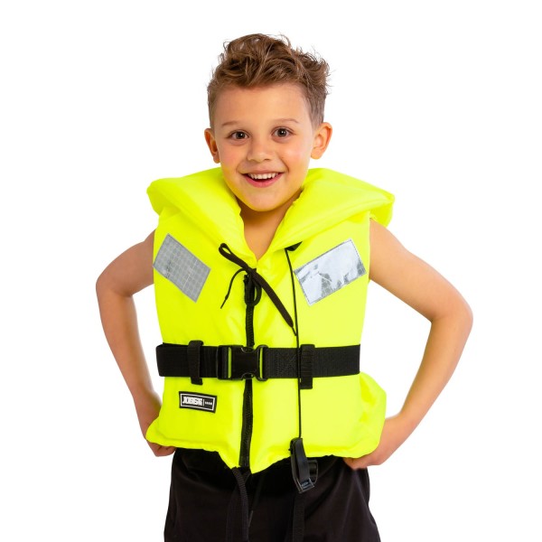 GIUBBOTTO DI SALVATAGGIO COMFORT BAMBINO GIALLO - 244823010-10/15KG - 