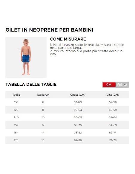 Giubbotto Neoprene Jobe AZZURRO - 244925004-140 - 